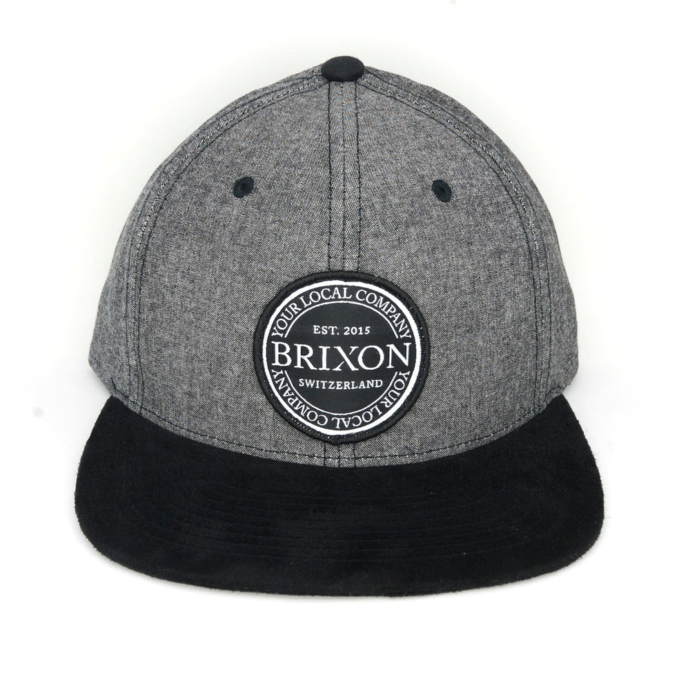 Snapback Badge Limited Grau/Schwarz