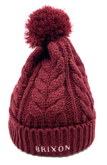 Pommel Beanie Bordeaux