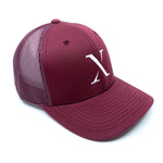 X Trucker Cap Limited Bordeaux/Grau