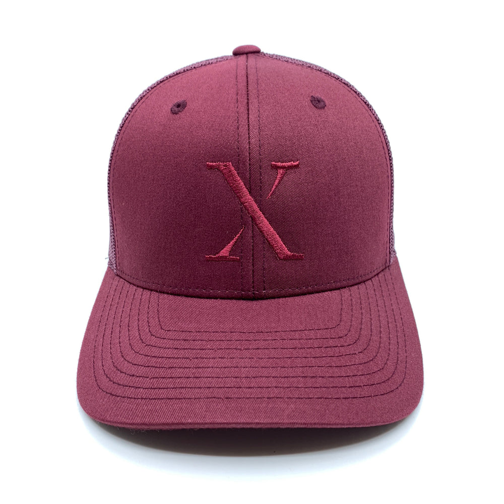 X Trucker Cap Limited Bordeaux